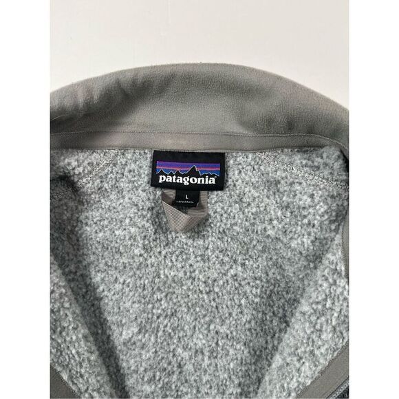 Patagonia Embroidered Better Sweater Fleece Vest Birch White Womens Size Large - Picture 3 of 11